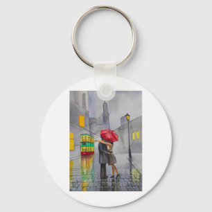 LOVERS UMBRELLA KEY RING