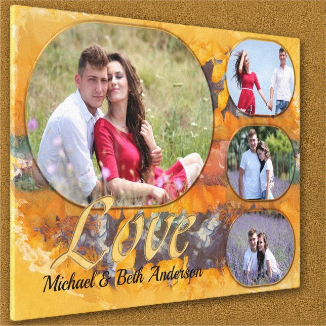 Love's Abstract Sunset 0612 Art Canvas Print (Creator Uploaded)