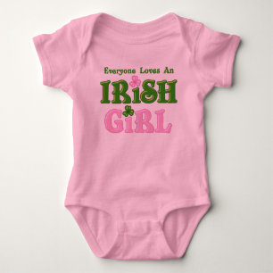 Loves An Irish Girl Baby Bodysuit