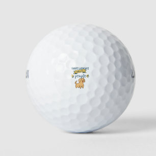 Loves Animals Tolerates People Golf Balls