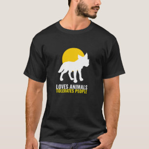 Loves Animals Tolerates People T-Shirt