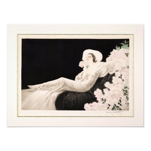Love's Blossom by Louis Icart Photo Print (Front)
