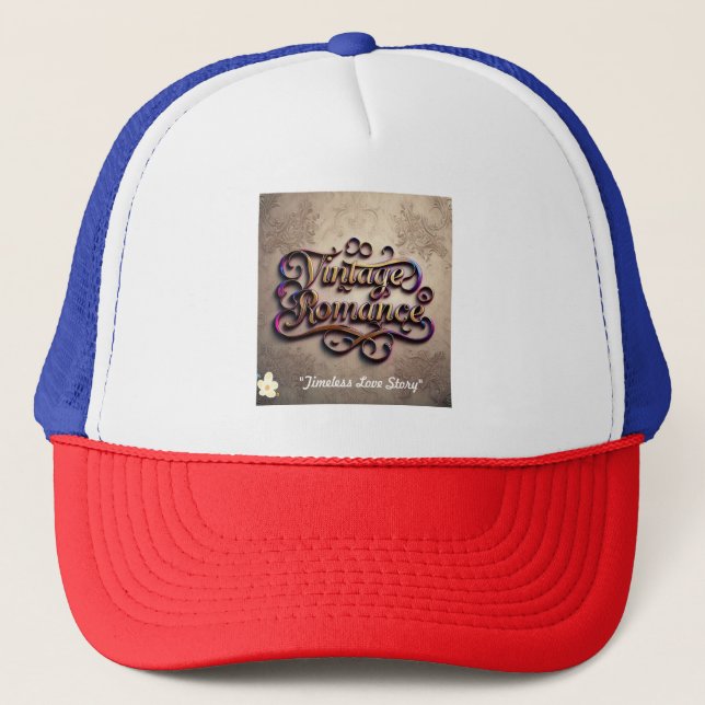 "Love's Classic Elegance" Trucker Hat (Front)