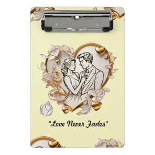 "Love's Delicate Dance" Mini Clipboard