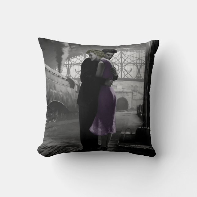 Love's Departure Cushion (Front)
