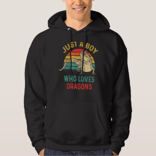 Loves Dragons Pet   Hoodie