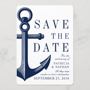 Loves Drops Anchor   Save the Date