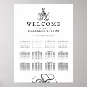 Love's Embrace 12 Table Seating Chart