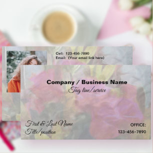 Love's Flowers PM0001 Business Card