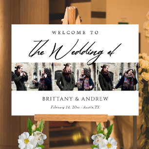 Love's Frames: Custom Picture-Perfect Welcome Sign