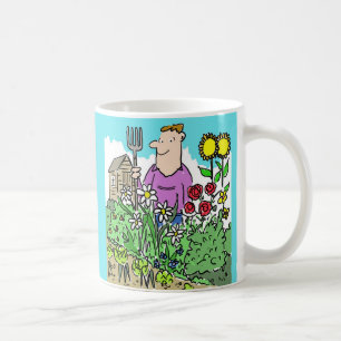 Loves Gardening. Keen Gardener Coffee Mug