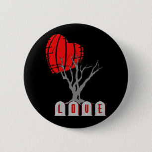 Love's Graveyard 6 Cm Round Badge