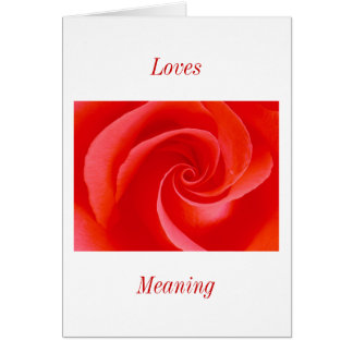 Loves Meaning