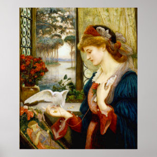 Love's Messenger Fine Art Poster