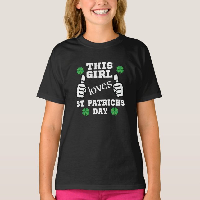 Loves St. Patricks day T-Shirt (Front)