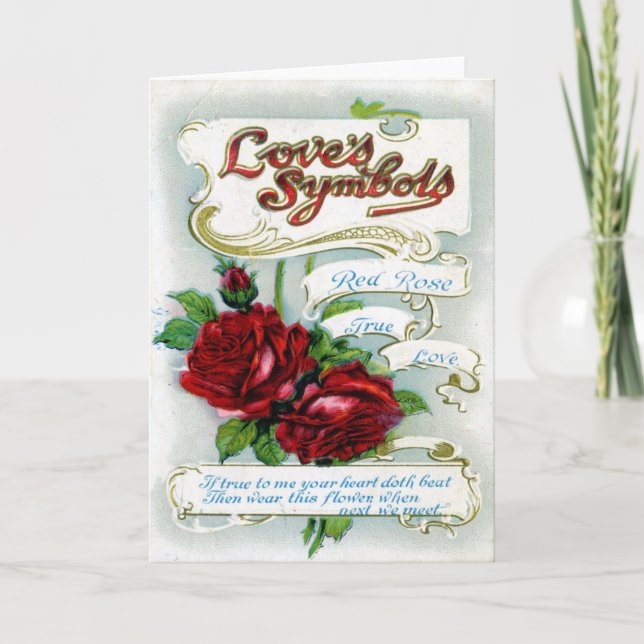 Love's Symbols Holiday Card (Front)