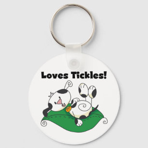 Loves Tickles T-shirts and Gifts Key Ring