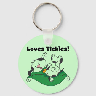 Loves Tickles T-shirts and Gifts Key Ring