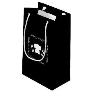 Loves to Cook Kitchen or Restaurant Small Gift Bag
