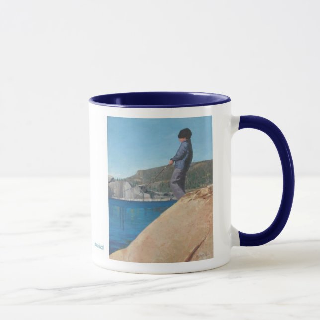Loves to Fish Mug (Right)