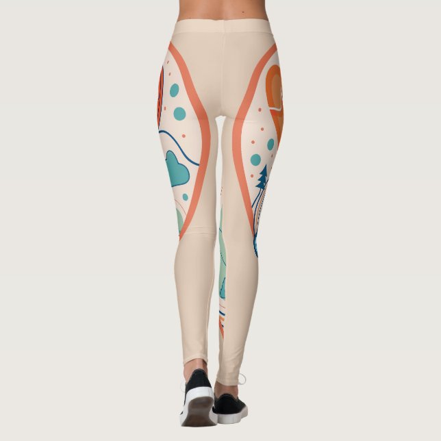 Love's Topography Leggings (Back)
