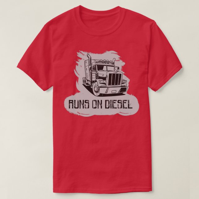 loves truck stops 1 T-Shirt (Design Front)