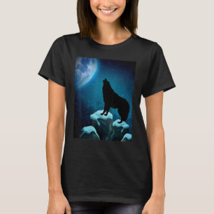 Loves Wolves wolf moon 1 T-Shirt