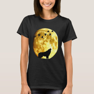 Loves Wolves wolf moon 6 T-Shirt
