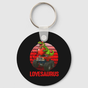 Lovesaurus Dinosaur Monster Truck Valentine Toddle Key Ring