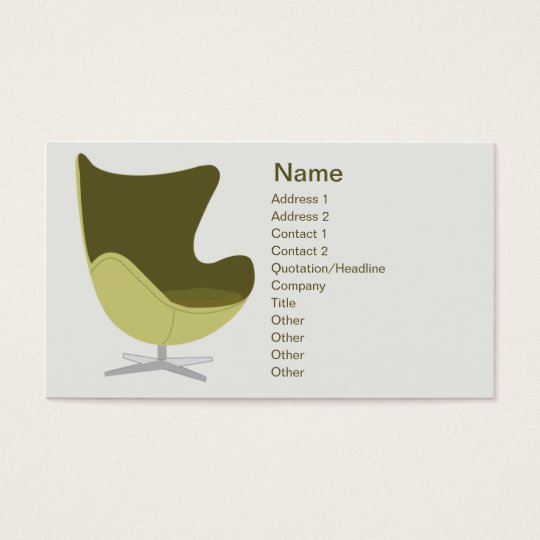 Loveseat - Business Business Card