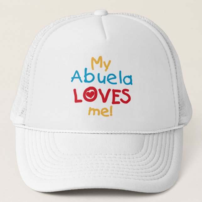 LOVESMEabuela Trucker Hat (Front)