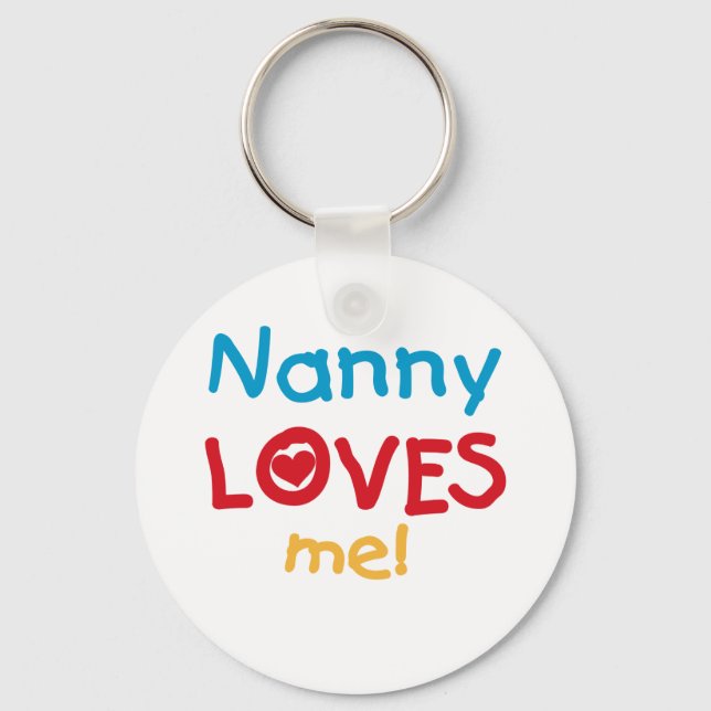 LOVESMEnanny Key Ring (Front)