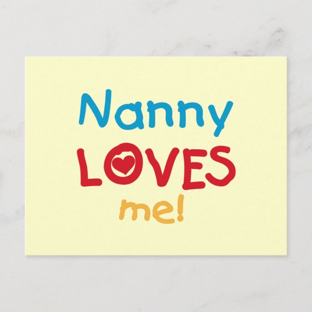 LOVESMEnanny Postcard (Front)