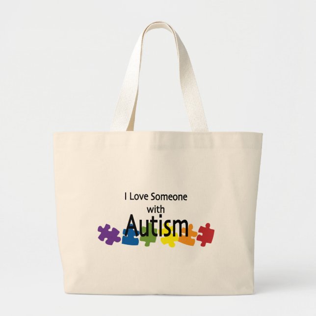lovesomeone large tote bag (Front)