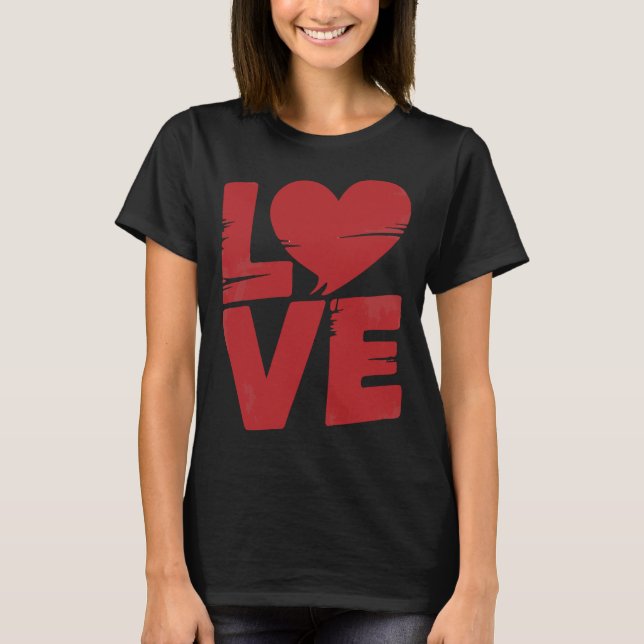 LoveSpeak Apparel T-Shirt (Front)