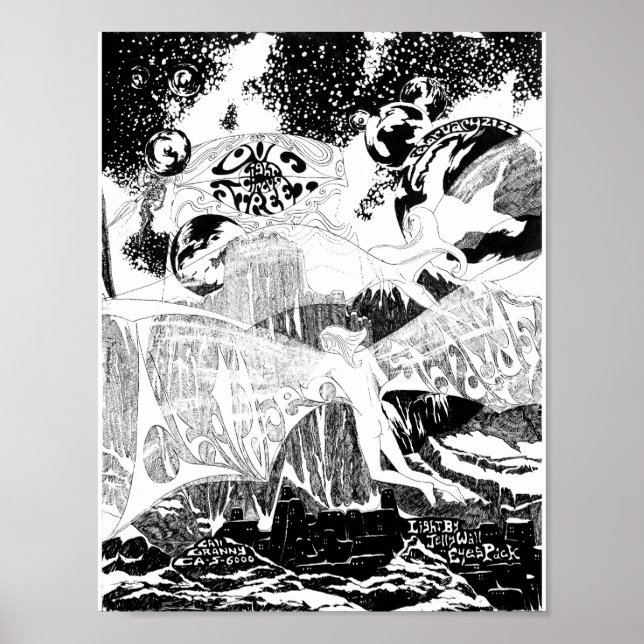 LoveStreetLightCircusflyer Feb21&22'69 Poster (Front)