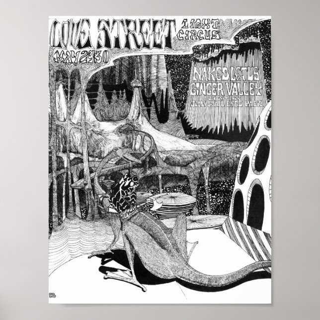 LoveStreetLightCircusflyer May29&30'70 Poster (Front)