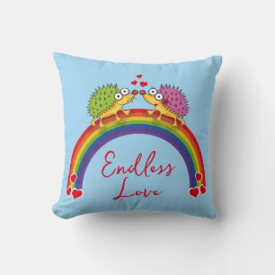 Lovestruck Hedgehog Cushion