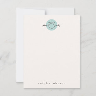 Lovestruck Stationery - Mint Card