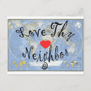 LoveThyNeighbor Postcard