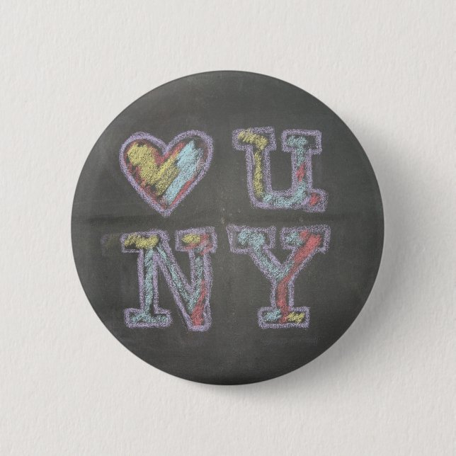 loveuny 6 cm round badge (Front)