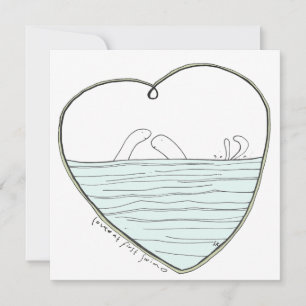 Lovew at first swim (xox) card
