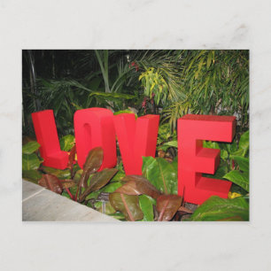 LOVEworks at Lewis Ginter Botanical Garden Rich VA Postcard