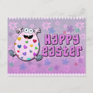 Lovey the Happy Easter Egg Holiday Postcard