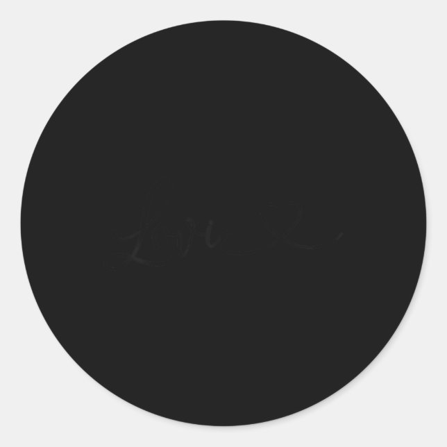 Lovie Grandma Women Christmas Mother's Day Birthda Classic Round Sticker (Front)