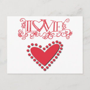 lovie postcard