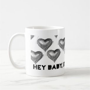 Lovin Coffee Time White 11 oz Classic White Mug
