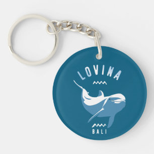 Lovina Bali - Swimming With Dolphins Key Ring