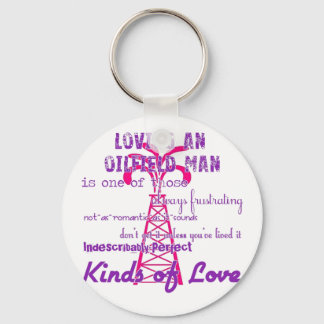 Loving an Oilfield Man Key Ring