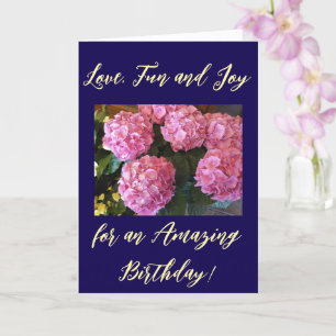 Loving and Floral, Birthday Wishes Card